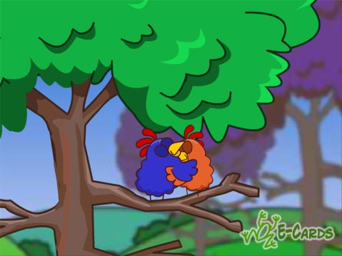 Valentine's Love Birds